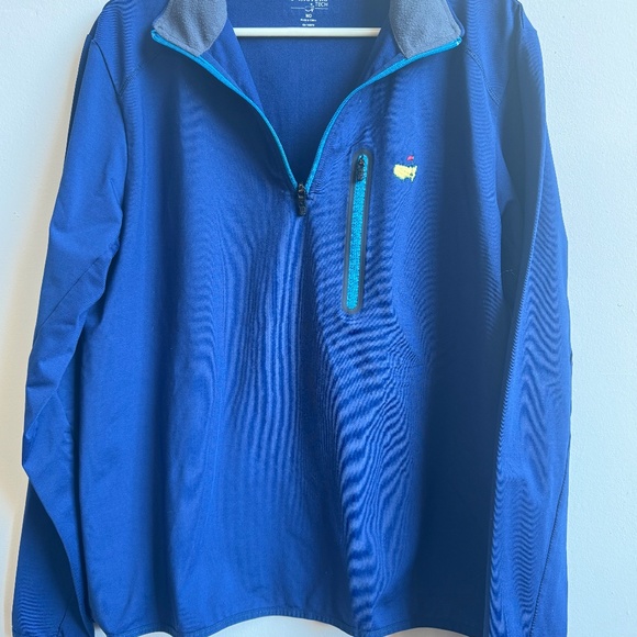 Master's Golf, 1/4 zip pullover, Size Medium, Blue - Picture 5 of 8